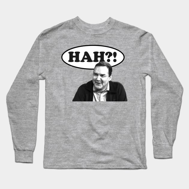 HAH by NORM MACDONALD Long Sleeve T-Shirt by Comedy and Poetry